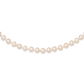 14k 6-7mm White Round Akoya Saltwater Cultured Pearl 7 inch Bracelet